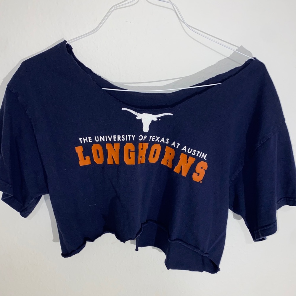 University of Texas Cropped T-shirt